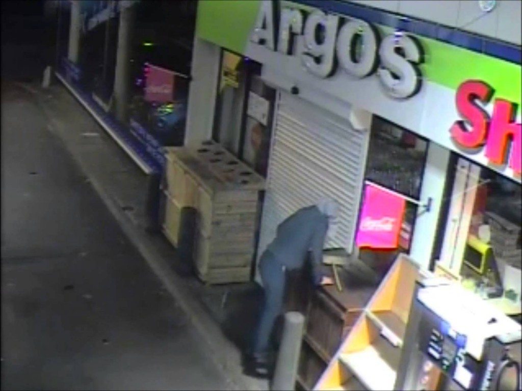 Klungelende inbreker