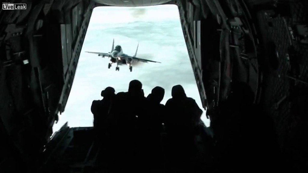 Knappe vlucht met Mig 29