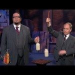 Kogel splitsen met een zwaard