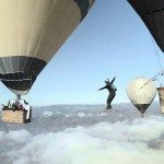 Koorddansende basejumpers