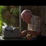 Kunstwerkjes op een typemachine