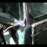 Laser verwijderen met autolak