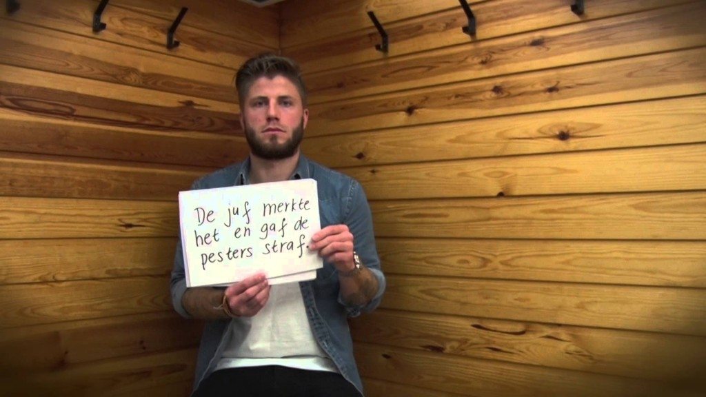 Lasse Schöne vertelt een confronterend verhaal over pesten