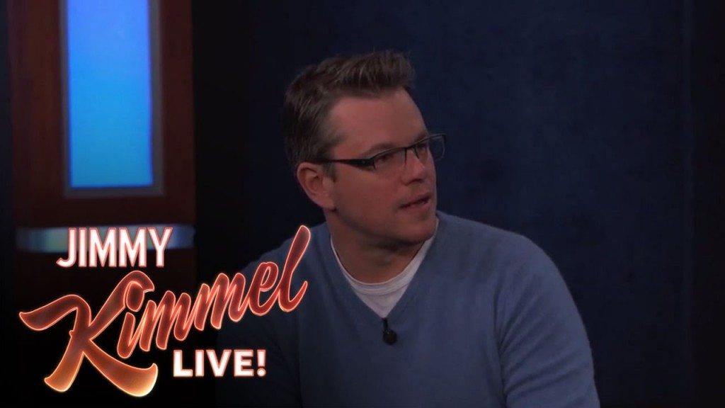 Matt Damon vs Jimmy Kimmel