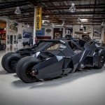 Meerijden in de wagen van Batman