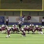 Mooie assist van de scheidsrechter