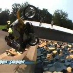 Motorstunt met pijnlijke afloop