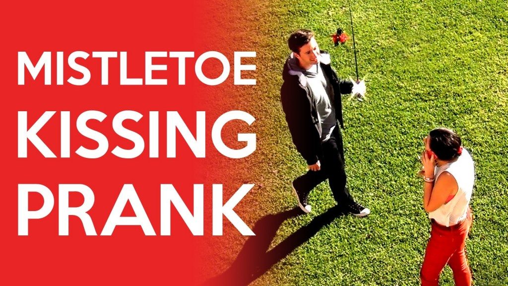 Onder de maretak moet je kussen