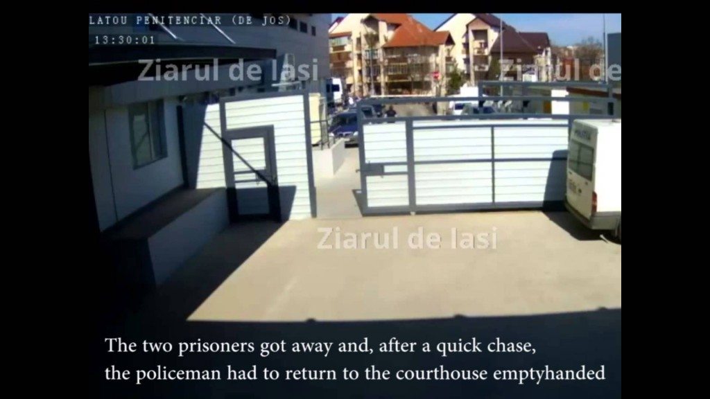 Ontsnappen in Roemenië niet echt moeilijk