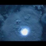 Onweer vanuit de ruimte