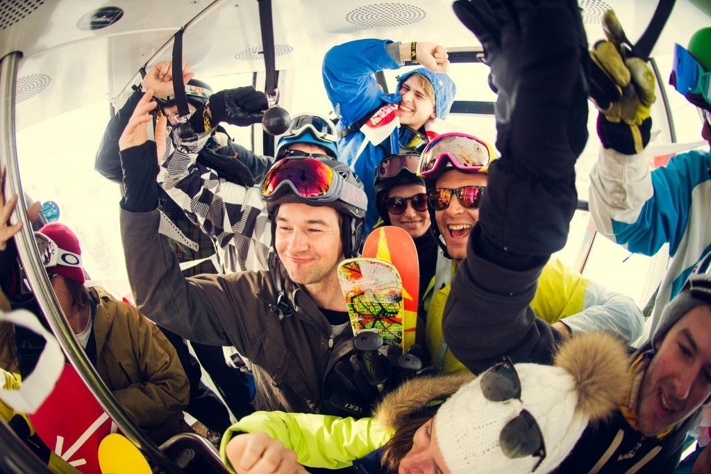 Op skivakantie met Studio Brussel