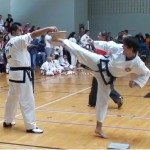 Opgepast bij taekwondodemonstraties