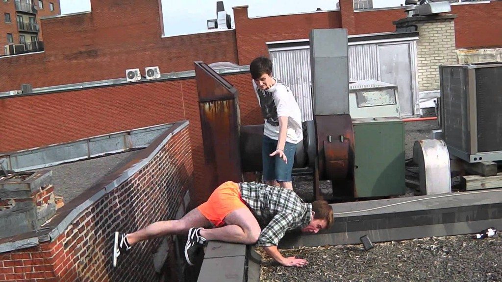 Parkour fail
