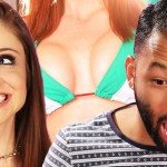 Pornosterren kijken porno met gewone mensen