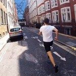 Race tegen een trein