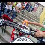 Racen door nauwe straatjes