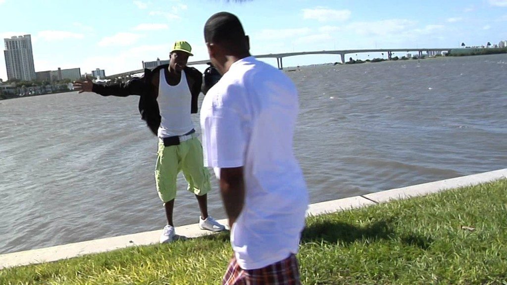 Rapper maakt tuimeling