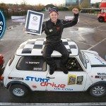 Record achteruit parallel parkeren