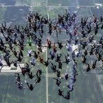 Record skydiven verbroken