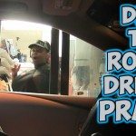 Robot bij de drive-in