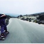 Skateboarder heeft geluk