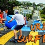 Slip & slide in San Francisco