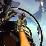 Snack geven in een F-16