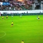 Spectaculaire owngoal