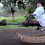 Speeder Bike als schommel