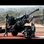 Springende Indiase soldaten