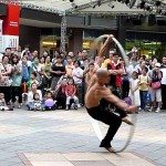 Straatartiest in Taipei