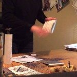 Te nieuwsgierige vader krijgt verdiende straf