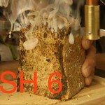 Tegelijkertijd brood snijden en toasten