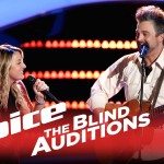 Ten huwelijk gevraagd tijdens The voice USA