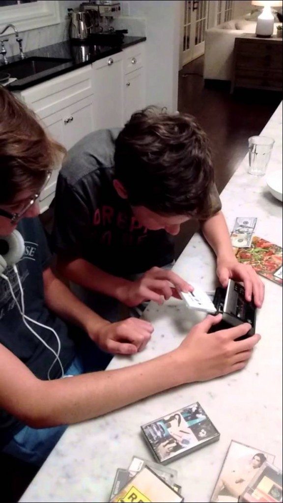 Tieners en cassettes