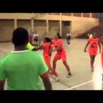 Trap tegen het hoofd