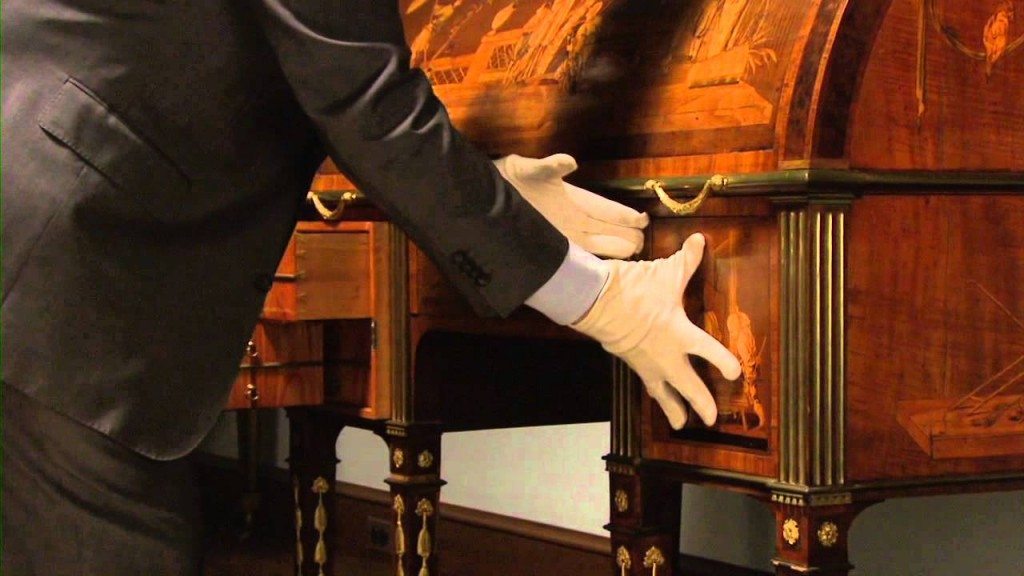 Uniek bureau van Roentgen