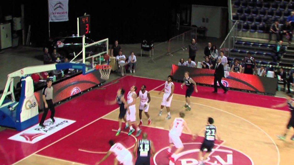 Uniek punt in het basketbal