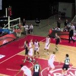 Uniek punt in het basketbal