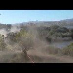 Verschrikkelijke crash tijdens rally