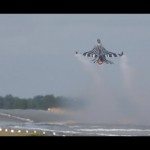 Verticaal opstijgen met een straaljager