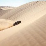 Vliegende R/Cs in de woestijn