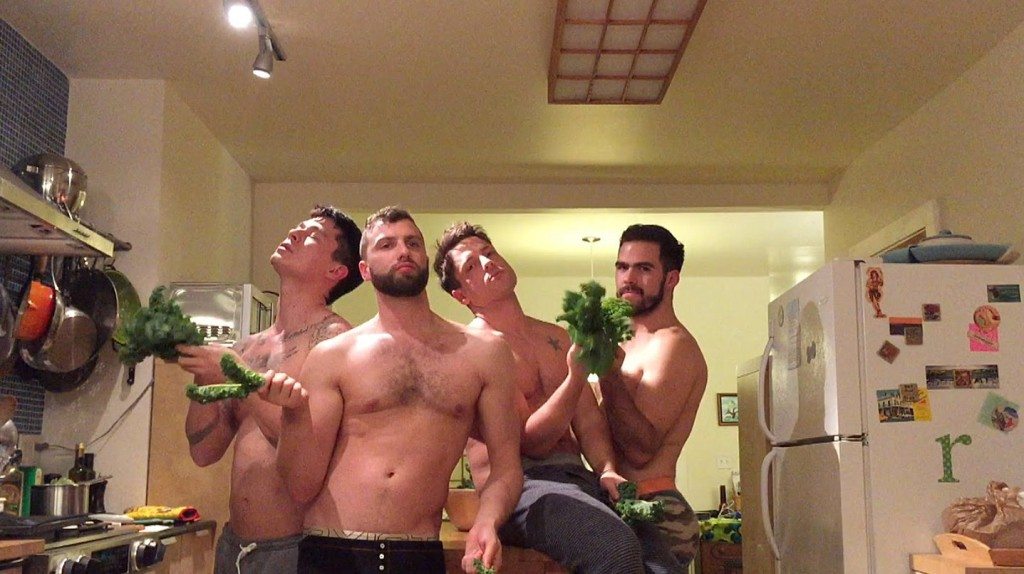 Vrienden imiteren Beyoncé