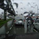 Wagen verkeersagressor wordt vergeten