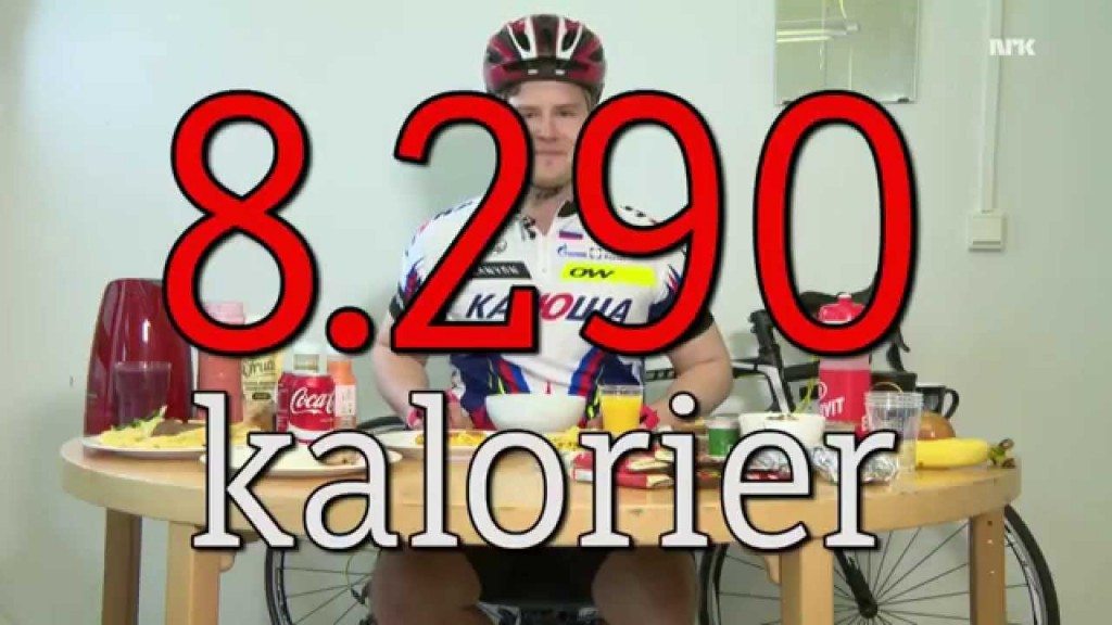 Wat wielrenners eten