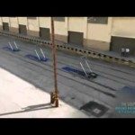 Wereldrecord door glas springen