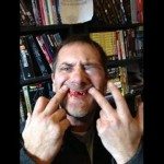 Winkeldief in houdgreep gehouden