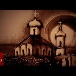 Zandartiest Simonova spreekt over Oekraïne en de Krim