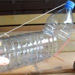 Zelf gemaakte muizenval