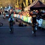 Zwaar ten val tijdens spurt